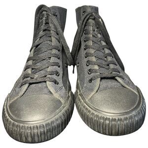 PF Flyers Center Hi Topic ‘The Sandlot’ Black Shoes Men’s Size 10.5, Women’s 12